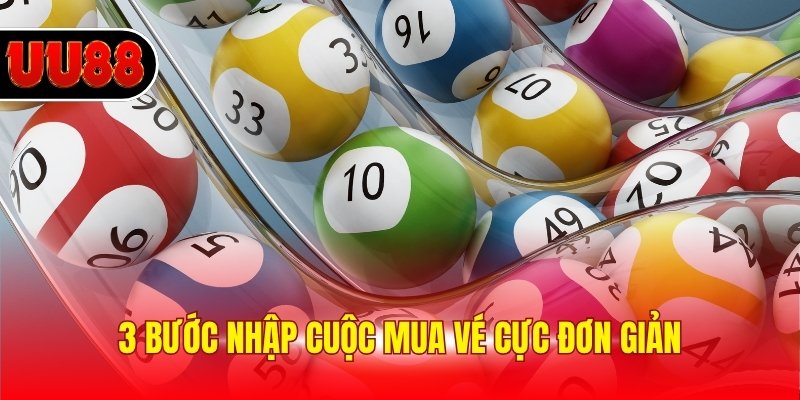 3 bước nhập cuộc mua vé cực đơn giản